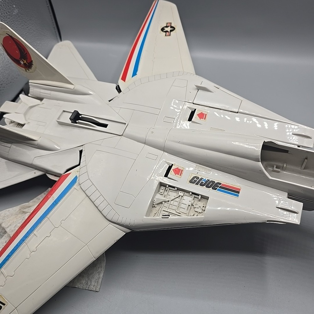 Vintage GI Joe ARAH Combat Jet Skystriker XP-14F With Box Incomplete 1983 - Picture 15 of 16